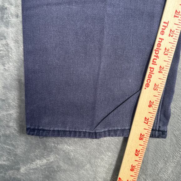 Carhartt FR Men's Straight Pants 36x30 Dark Blue Work Pants Flame Resistant - Picture 8 of 9